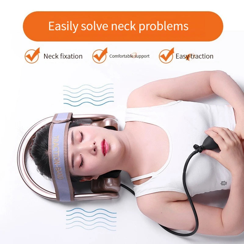 Manual cervical spine correction device, household massage pillow, neck head sleep device, cervical spine treasure