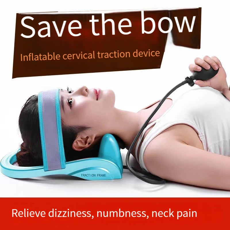 Manual cervical spine correction device, household massage pillow, neck head sleep device, cervical spine treasure