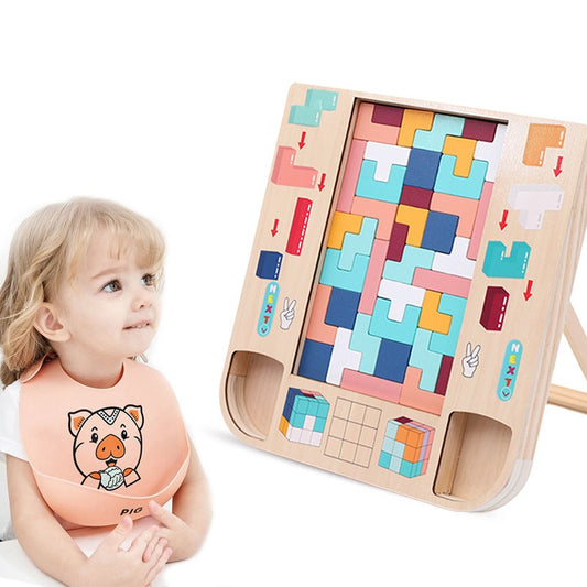 Magische Kubus 2 In 1 Puzzelbord Buzzle Kids Inteligence Multi Educatief Sensorisch Speelgoed Autistisch