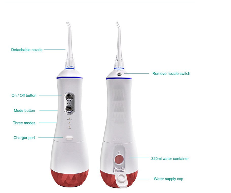 Teeth Hygiene Dental Oral Cordless Teeth Water Flosser Oral Care