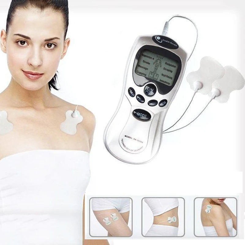 LCD Full Body Massager Tens Unit Acupuncture Electronic Digital Therapy Machine shoulder massager