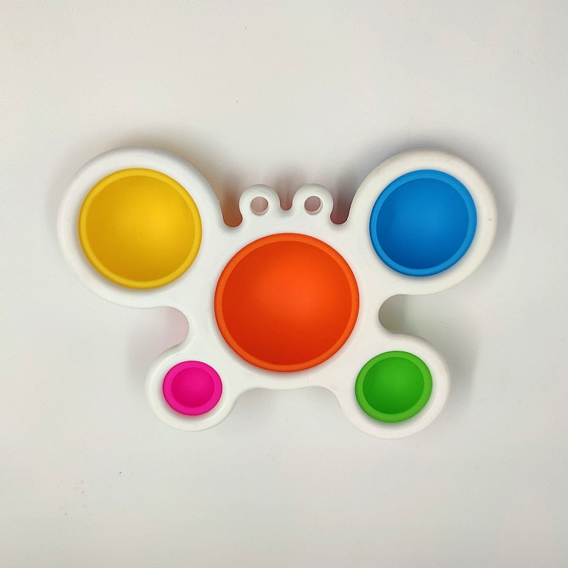 Infant Baby Toys Montessori Exercise Board Rattle Puzzle Colorful Intelligence Development Early Education Intensive Training