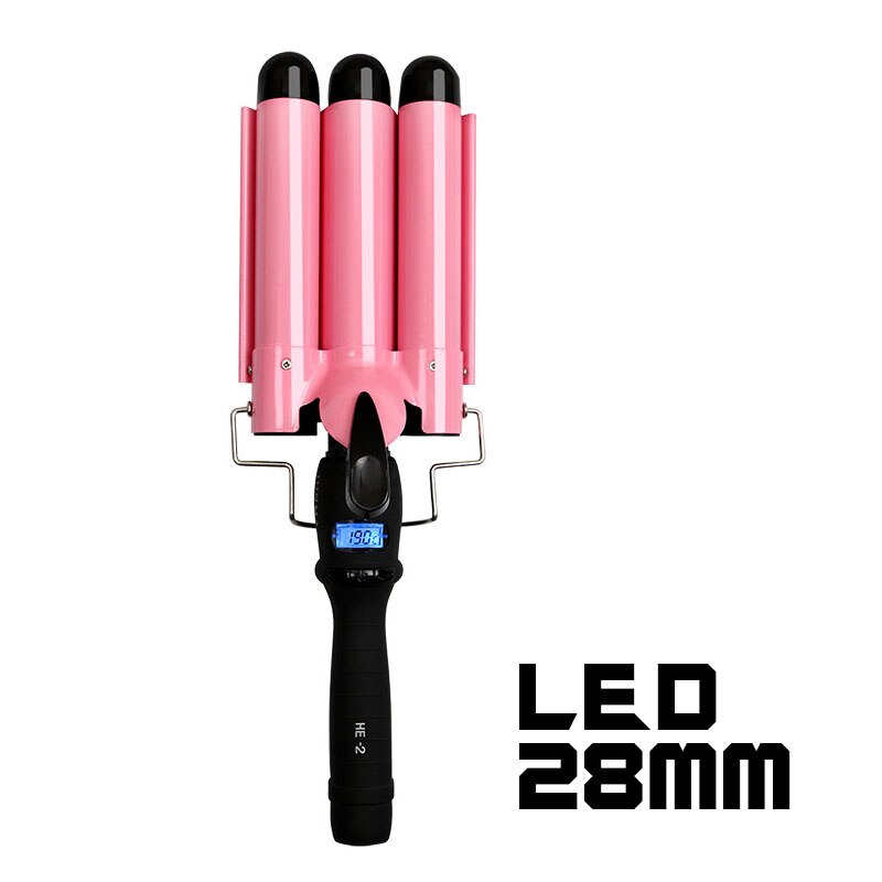 Hair Curling Iron LED Ceramic Triple Barrel Hair Curler Irons Hair Wave Waver Styling Tools Hair Styler Wand