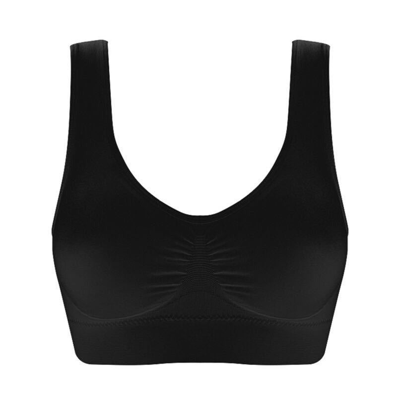 Sports bra, tank top, women's non steel ring adjustable underwear