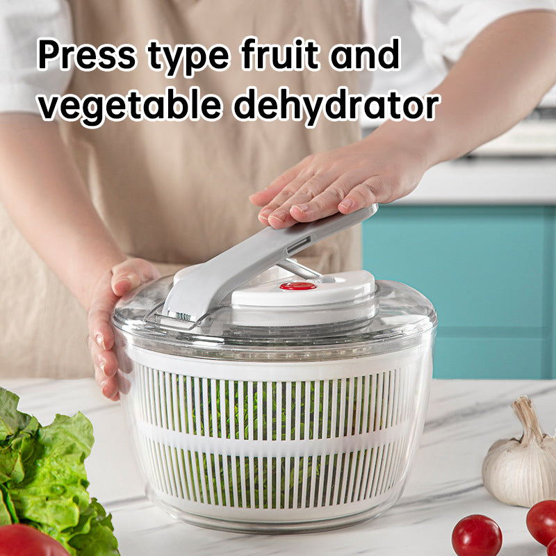 Multifunction 3 in 1 kitchen fruit vegetable dryer tools large manual Lettuce salad Spinner with Lidmaterial: plastic