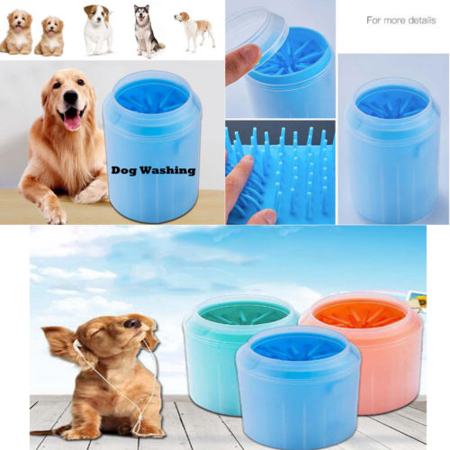 Portable Pet Paw Plunger Mud Cleaner Washer Mudbuster Dog Cat Pets Paw Clean Cup