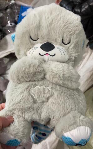 Schlummerotter Sleep Plush Toys Gift Breathing Schlummer Otter Music Appease Gift Plush toys