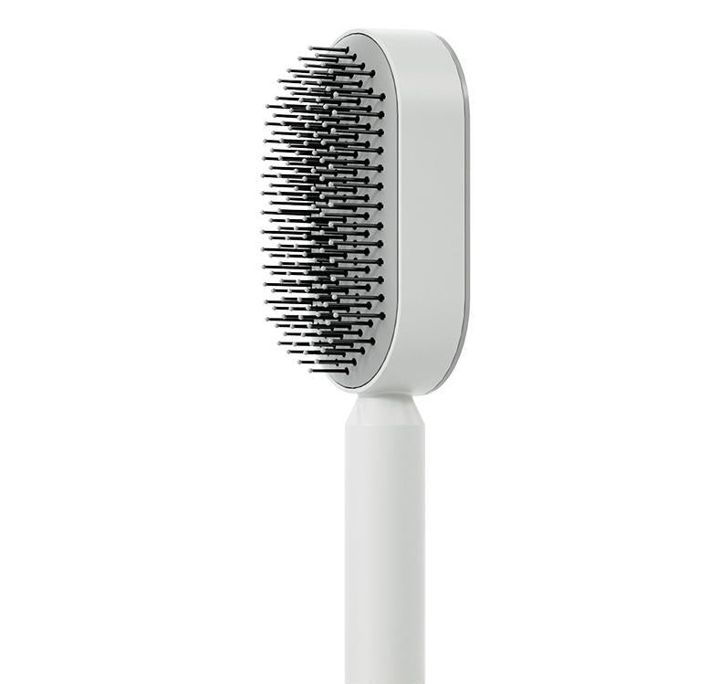 Pressing type cleaning design air cushion comb for women's long hair, specialized airbag massage comb, household hair comb