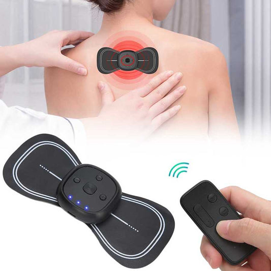 Rechargeable Wireless Remote Control Cervical Massage Paste spine massager