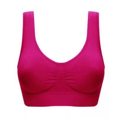 Sports bra, tank top, women's non steel ring adjustable underwear