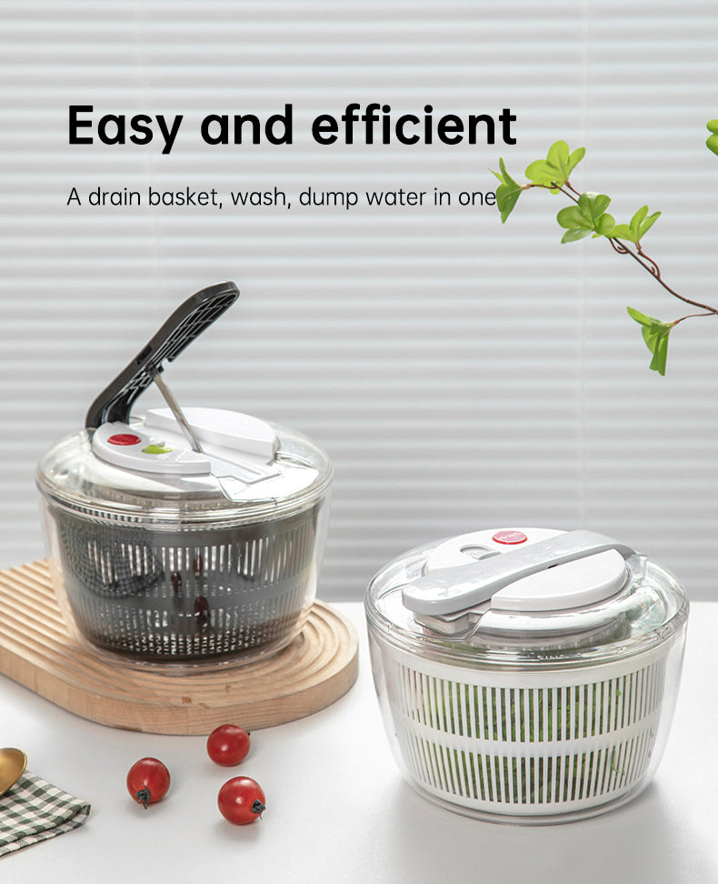 Multifunction 3 in 1 kitchen fruit vegetable dryer tools large manual Lettuce salad Spinner with Lidmaterial: plastic