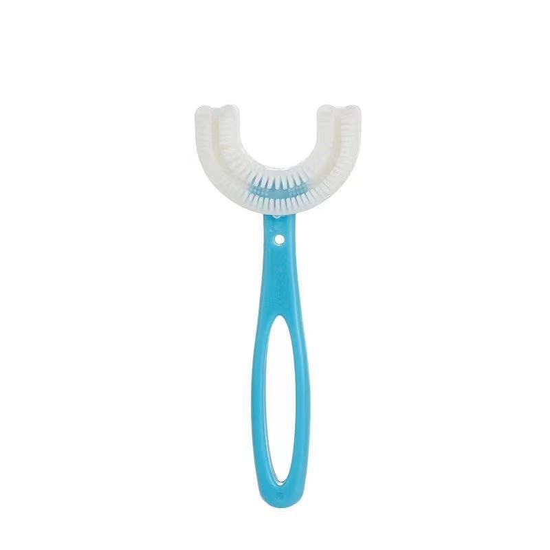 Children's U-shaped toothbrush for infants and young children aged 2-12 and above, oral manual soft bristled toothbrush