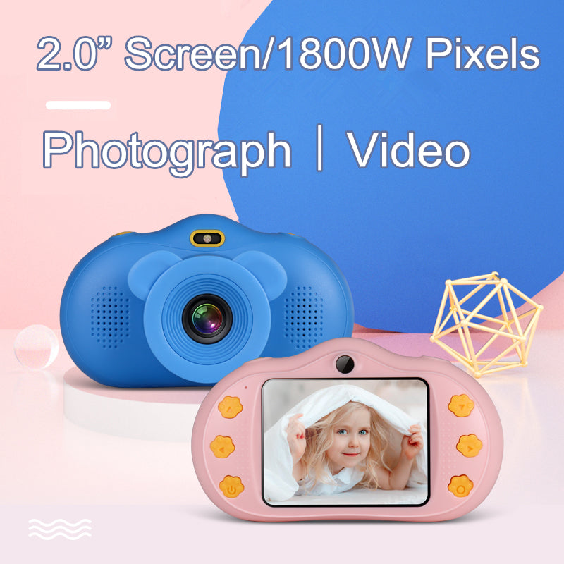 Kids Digital Camera 2.0 Screen With Flash Kids Gift Toy Video Recorder