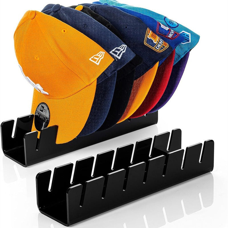 Cap holder, rack and storage