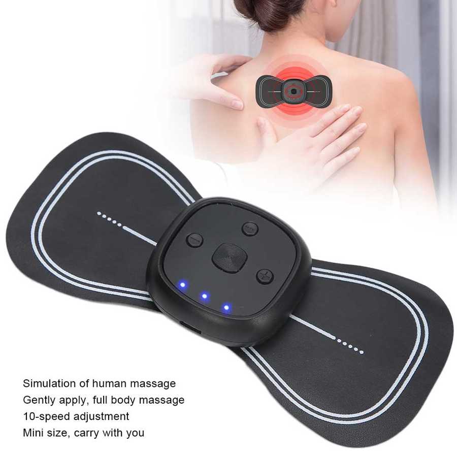 Rechargeable Wireless Remote Control Cervical Massage Paste spine massager