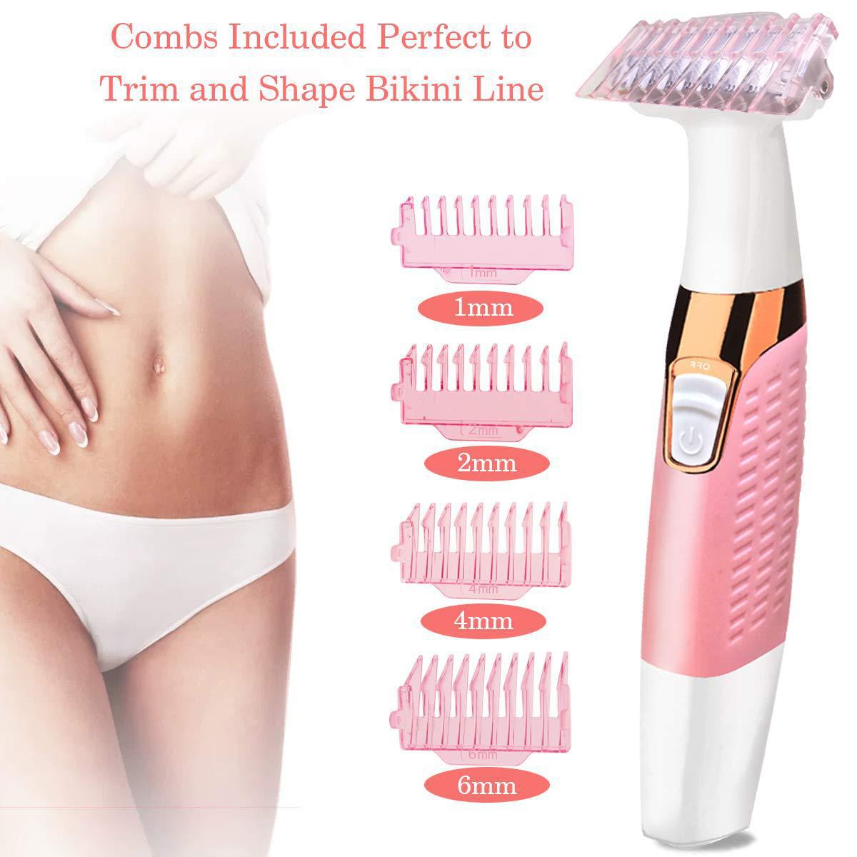 5 in 1 Electric Lady Shaver Eyebrow Trimmer Armpit Hair Leg Hair Scraper Hair Remover