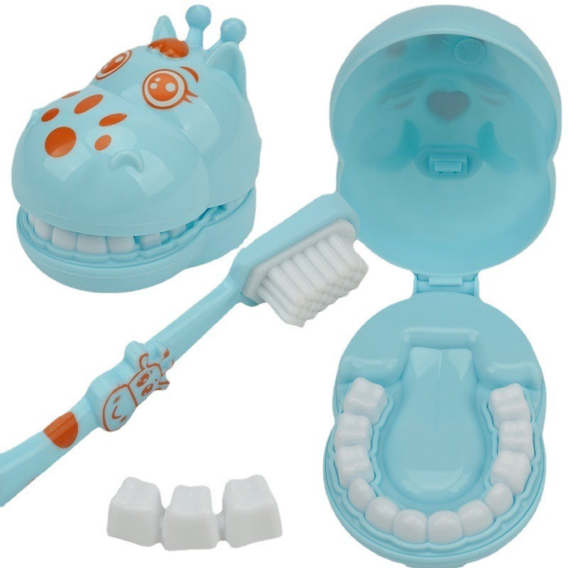 Teeth Model Doctor Toy Teeth Model Accessories Fun Interactive Family Dentist Set Toy