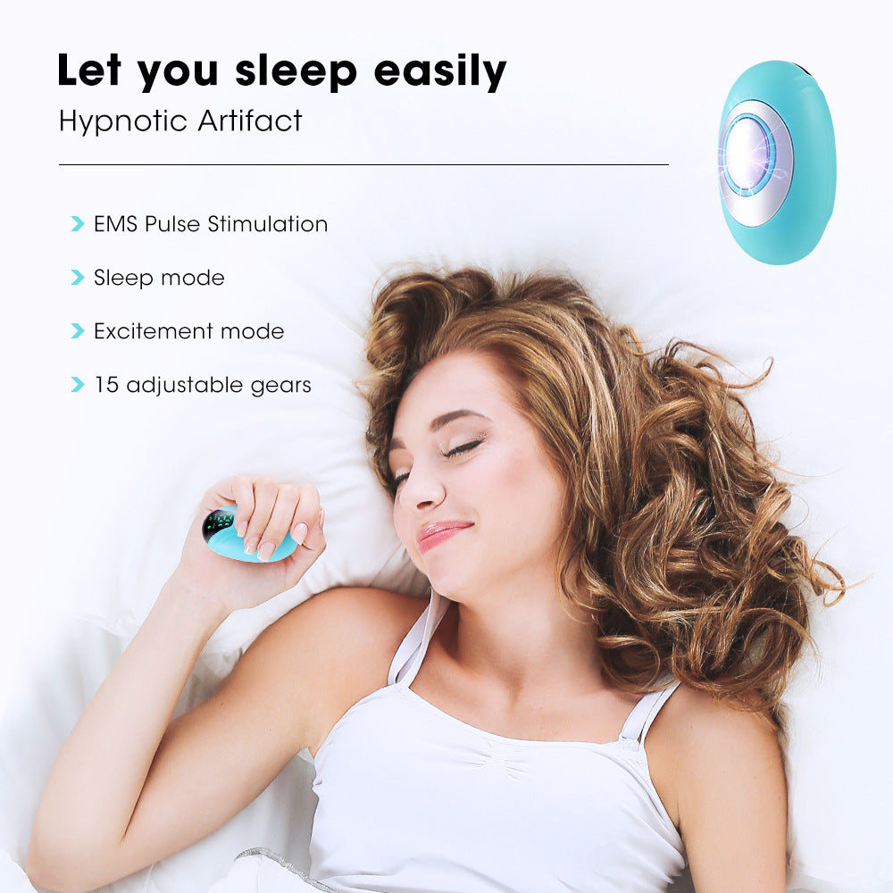 Microcurrent Pulse massage Stimulation Hypnosis Sleep Aid Insomnia Device CES Relieve Mental Eliminate Anxiety Child Adult Relax