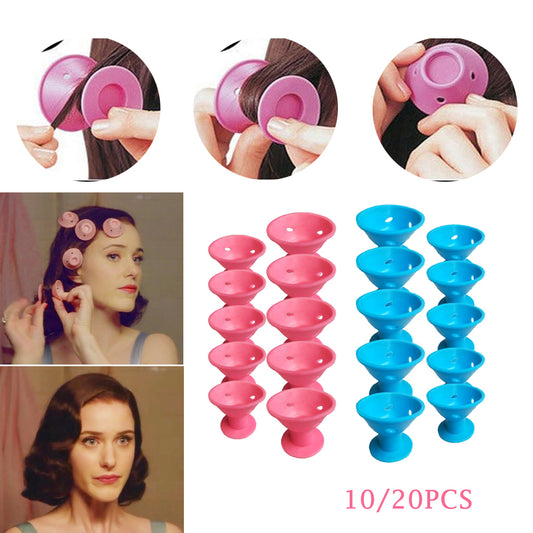 Magic Hair Care Rollers for Curlers Sleeping No Heat Soft Rubber Silicone Hair Curler Twist