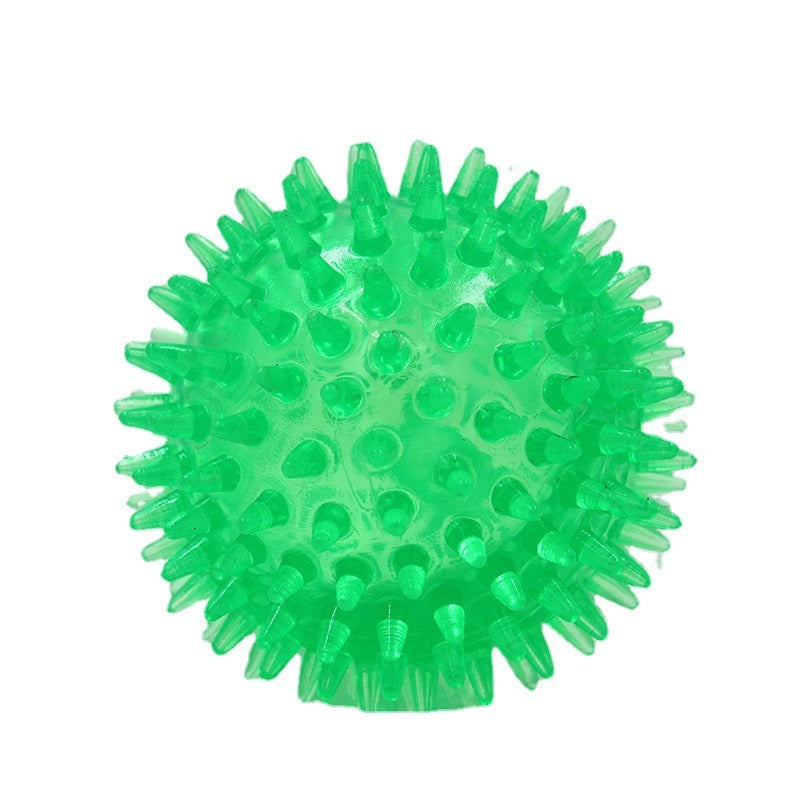 Dog voice toy prick ball small dog pet TPR grinding toy ball