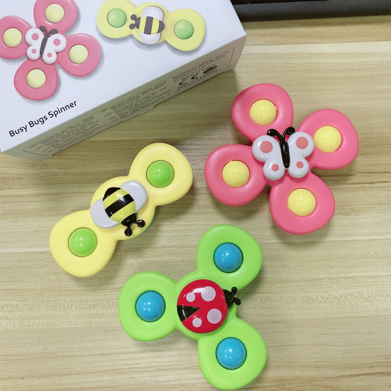 Suction Cup Spinner Toys Baby Fidget Spinner Toy Spinning Toys for Toddlers