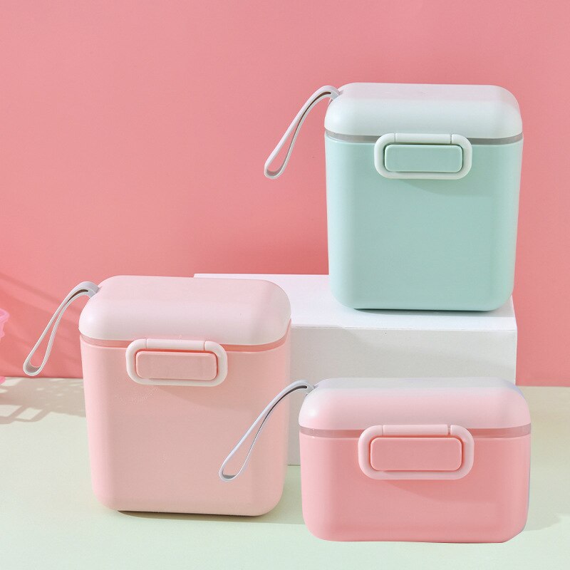 New Baby Milk Powder Portable Baby Food Storage Box Essential Cereal Infant Milk Powder Box Toddle Snacks Container