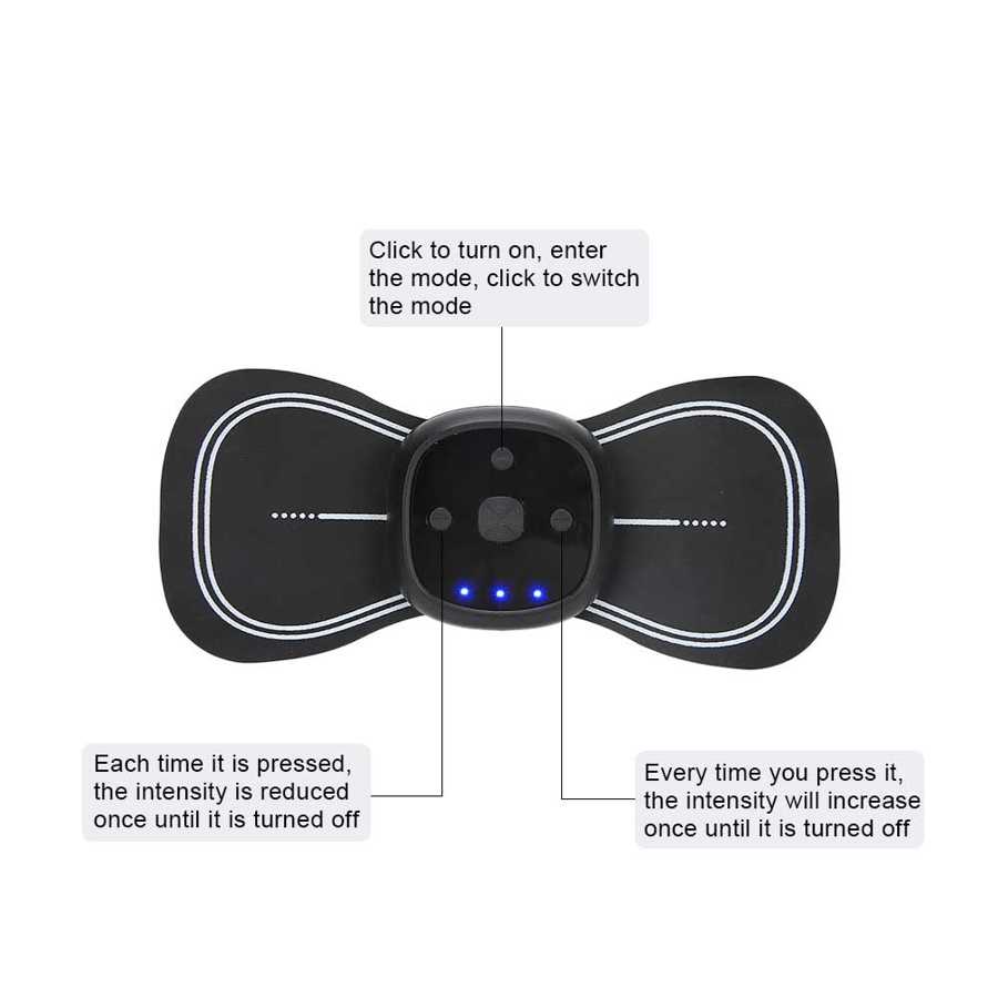 Rechargeable Wireless Remote Control Cervical Massage Paste spine massager