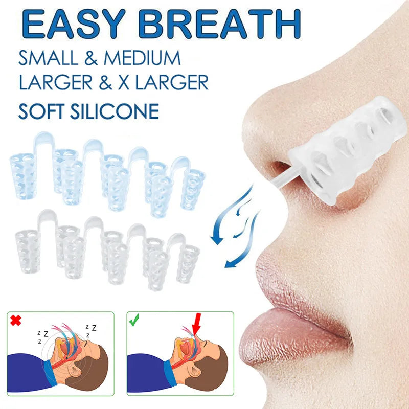 Anti Snore Apnea Nose Clip Anti-Snoring Breathe Aid Stop Snore Device Sleeping Aid Equipment Stop Snoring